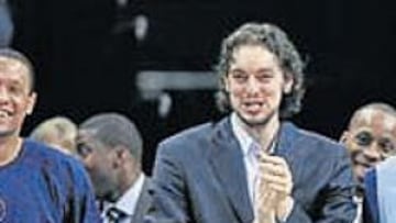 <b>RESPALDO. </b>Gasol apoya a los Grizzlies en cada partido.