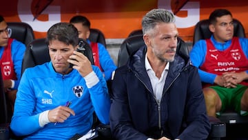 Martin Demichelis head coach of Monterrey during the 1st round match between Monterrey and Puebla as part of the Liga BBVA MX, Torneo Apertura 2024 at BBVA Bancomer Stadium on January 12, 2024 in Monterrey, Nuevo Leon, Mexico.