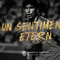 La Generalitat distinguirá al Valencia CF por su Centenario
