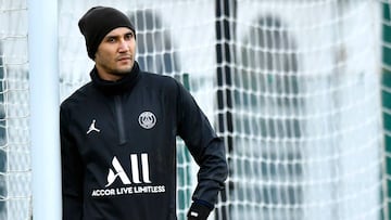 El arquero del PSG relató cómo ha sido el confinamiento en la capital francesa, que por segunda semana se mantiene en cuarentena por el brote de coronavirus.
