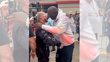 El abrazo entre J Balvin y Michael Jordan