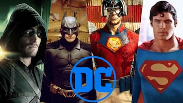 Todas las series y películas con personajes del Universo DC y Universo Extendido DC