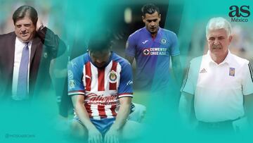En las últimas siete fechas, Tigres suma siete juegos sin ganar, América y Cruz Azul, seis. Chivas solo tiene una victoria y Pumas, apenas dos. Aquí el análisis desde la J4.