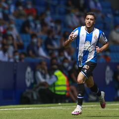 El Espanyol y los cuatro laterales derechos ante el Celta
