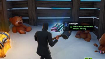 Fortnite Battle Royale: cómo conseguir el Fortbyte #49 en la cueva de hielo de Trog
