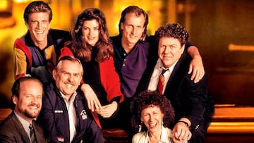 Los protagonistas de 'Cheers'