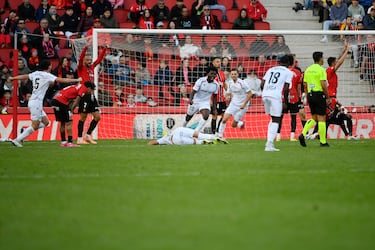 Su remate semiacrobático le salvo un punto a Osasuna en Son Moix. Además, fue bueno su trabajo a pesar de sufrir mucho con Muriqi.