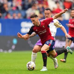 Un brillante Osasuna corta la racha del Valladolid