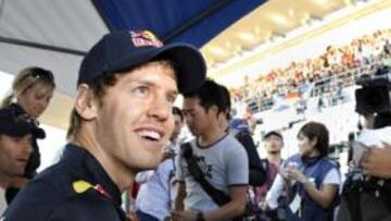 <b>DOS VICTORIAS. </b>Vettel conoce bien el escalón más alto del podio de Suzuka, al que se ha subido en las dos últimas ediciones del GP de Japón.