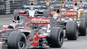 Momento del GP de Mónaco