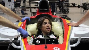 Roberto Merhi, piloto español de F2