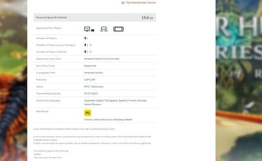 Monster Hunter Stories 2 comparte peso y jugadores en Nintendo Switch