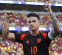 James Rodríguez, Davies y Raphinha lideran el equipo de la semana 3 en Copa América