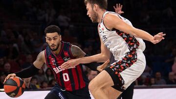 Howard en el partido del Buesa.