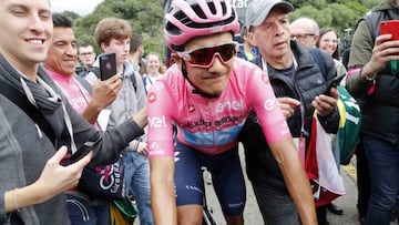 Richard Carapaz, ganador del Giro 2019.