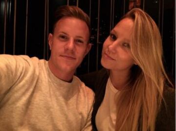 Ter Stegen y su pareja Dani Hellen
@mterstegen1