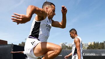 20/07/22 REAL MADRID GIRA ESTADOS UNIDOS 2022 LOS ANGELES ENTRENAMIENTO LUCAS VAZQUEZ