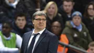 &#039;Tata&#039; Martino, en el Etihad Stadium.