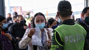 Toque de queda en Bogotá