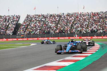 Alonso cuenta las horas para bajarse del Alpine