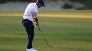 Bryson DeChambeau, who is in pole position to win the 2024 US Open, has explained the  thinking behind his habit of soaking his golf balls in Epsom-salted water.