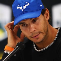 Nadal se retira de París por la rodilla y peligra el Masters