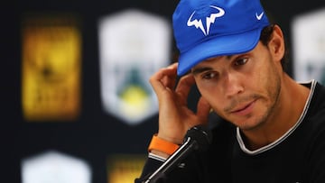 Nadal se retira de París por la rodilla y peligra el Masters