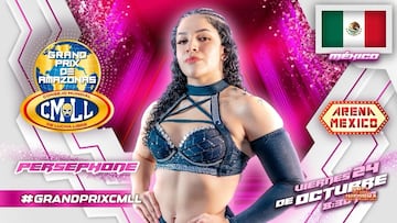 Persephone representará a México en el Grand Prix de Amazonas.
