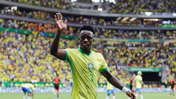 Vinicius, con Brasil.