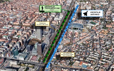 Desfile militar 12 de octubre: horarios, recorrido, calles cortadas y cómo ver en TV a las Fuerzas Armadas