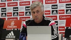 Ancelotti: "No contemplo un portero en casa y otro fuera"