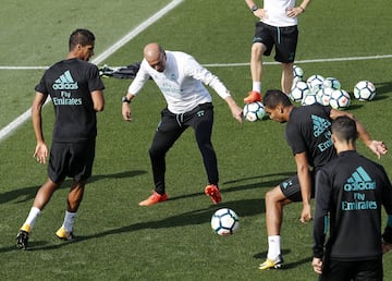 El Madrid prepara el partido en Mendizorroza