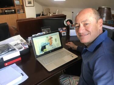 "Echo de menos los rallys, pero pasan a un segundo plano"