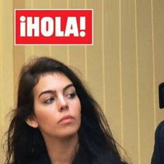 Los besos de Georgina Rodríguez y Cristiano Ronaldo en París