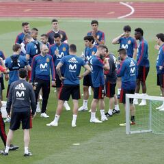 Suave sesión de la Selección; Carvajal sigue recuperándose