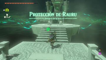 the legend of zelda tears of the kingdom nintendo switch guia santuario ig'asuq