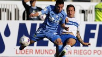 César Fuentes ya fue dirigido por Mario Salas en la selección Sub 20. Ahí lo utilizó como volante central, por la derecha y como lateral por ese lado.