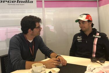 'Checo' Pérez: "En la Fórmula 1 eres tan bueno como tu coche"