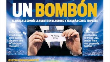 "A treat": Barcelona press respond to Champions League draw