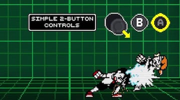 Pocket Rumble emplea un sistema de dos botones