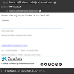 ¿Eres cliente de Caixabank? Cuidado con este correo