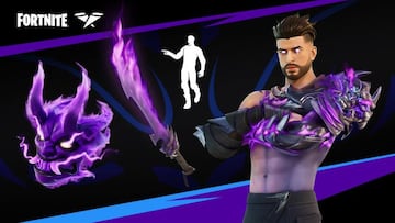 Arte oficial de la skin SypherPK en Fortnite