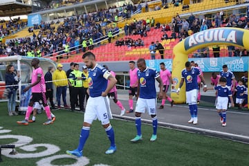 Millonarios venció a Boyacá Chicó en la primera jornada de la Liga Águila II - 2018 en el estadio El Campín. Hauche y Silva marcaron para Millonarios