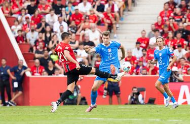 El noruego ha entrado para intentar desatascar el partido y el colegiado le ha mostrado la roja a los 10 minutos de pisar el césped tras consultar el VAR. Su entrada a Raillo fue muy peligrosa.