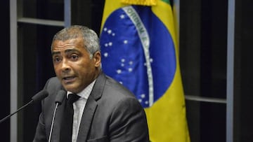 Romario, senador en Brasil por el Partido Liberal.