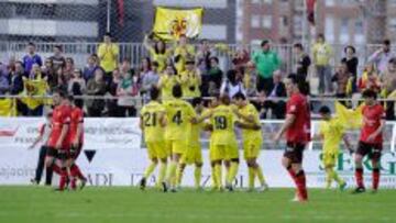 El Villarreal arrolla al Mirandés