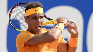 Resumen y resultado del Nadal - Carballés: Nadal bate a un valiente Carballés y pasa ronda