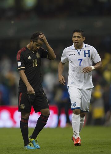 La Selección Mexicana sucumbió dos goles a uno ante Honduras en las eliminatorias mundialistas rumbo a Brasil 2014 el 6 de septiembre de 2013