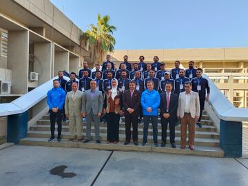 Curso de entrenadores en Irak.