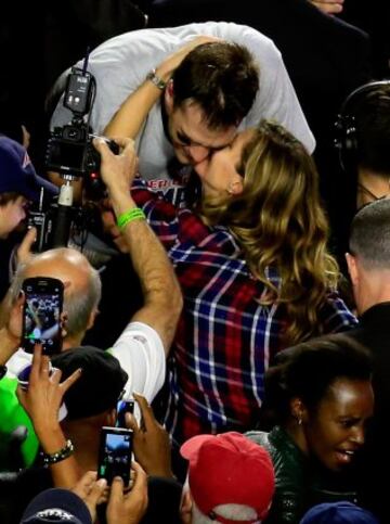 Tom Brady y Gisele Bündchen, la pareja mediática de la NFL